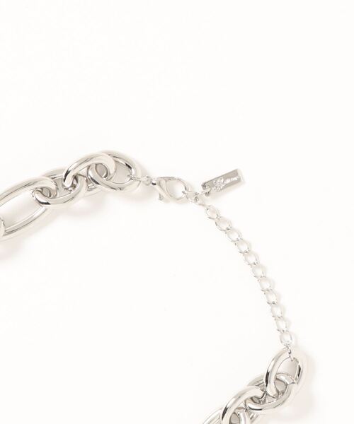 EGOIST（エゴイスト）の「2パターンミックスショートネックレス（ネックレス・レディース・シルバー/ゴールド・FREE）」の4枚目の写真