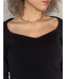 2パターンミックスショートネックレス