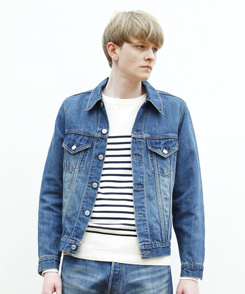 Denime（ドゥニーム）の「【JapanMade】LINEN MIX DENIM JACKET -Used