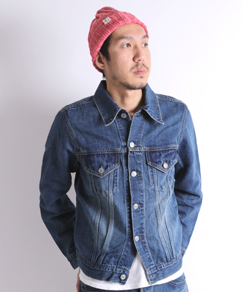 Denime（ドゥニーム）の「【JapanMade】LINEN MIX DENIM JACKET -Used