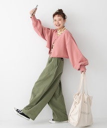 Crisp | ビッグシルエットミリタリーパンツ(カーゴパンツ)