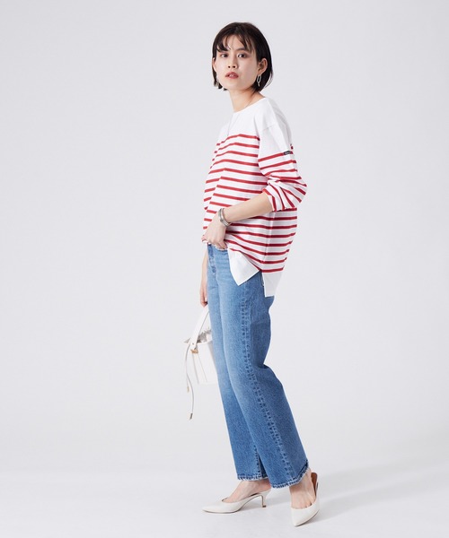 Levi’s MADE＆CRAFTED（リーバイスメードアンドクラフテッド）の「【Levi’s】 CROP BOOTデニムパンツ（デニムパンツ・レディース・ブルー・25/26/27）」の8枚目の写真