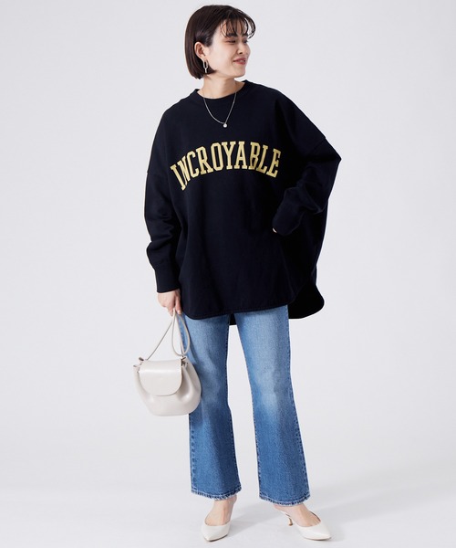 Levi’s MADE＆CRAFTED（リーバイスメードアンドクラフテッド）の「【Levi’s】 CROP BOOTデニムパンツ（デニムパンツ・レディース・ブルー・25/26/27）」の9枚目の写真