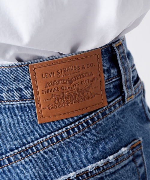 Levi’s MADE＆CRAFTED（リーバイスメードアンドクラフテッド）の「【Levi’s】 CROP BOOTデニムパンツ（デニムパンツ・レディース・ブルー・25/26/27）」の13枚目の写真