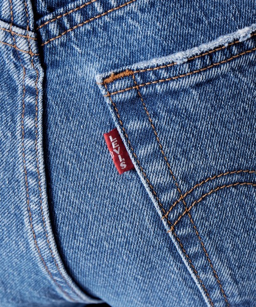 Levi’s MADE＆CRAFTED（リーバイスメードアンドクラフテッド）の「【Levi’s】 CROP BOOTデニムパンツ（デニムパンツ・レディース・ブルー・25/26/27）」の17枚目の写真
