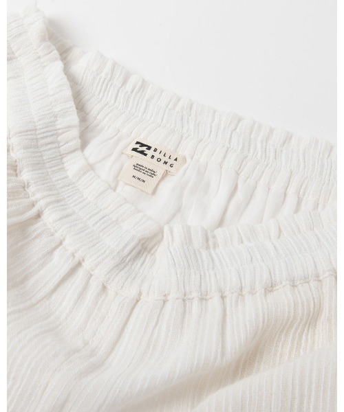 BILLABONG(ビラボン)の「BILLABONG レディース 【SUNNY SIDE UP】 PERFECT DAY ウォークパンツ/ショートパンツ 【2022年春夏モデル】/ビラボンボトムス(その他パンツ・レディース・ホワイト/グリーン系その他・SMALL)」の4枚目の写真