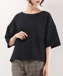 A.N.L ポンチ素材 ドロップショルダープルオーバー