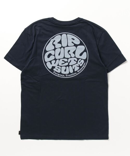 rip curl(リップカール)の「【RIPCURL(リップカール)】WETTIE ICON /バックプリント半袖Tシャツ(Tシャツ/カットソー・メンズ・ホワイト/ブラック/アクア/チャコール/ダークカーキ/イエロー系その他/ネイビー/イエロー/レッド系その他/グリーン系その他/ブルー・SMALL/MEDIUM/LARGE/X-LARGE/X-SMALL/XXX-LARGE/XX-LARGE)」の12枚目の写真