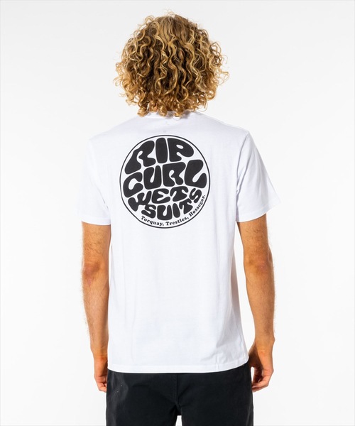 rip curl(リップカール)の「【RIPCURL(リップカール)】WETTIE ICON /バックプリント半袖Tシャツ(Tシャツ/カットソー・メンズ・ホワイト/ブラック/アクア/チャコール/ダークカーキ/イエロー系その他/ネイビー/イエロー/レッド系その他/グリーン系その他/ブルー・SMALL/MEDIUM/LARGE/X-LARGE/X-SMALL/XXX-LARGE/XX-LARGE)」の20枚目の写真