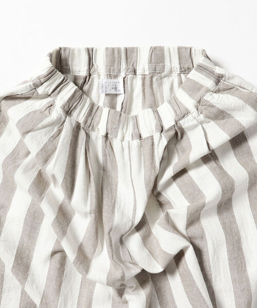 BLACK CRANE（ブラッククレーン）の「BLACK CRANE / WIDE PANTS STRIPE ワイドパンツ（その他パンツ・レディース・その他・X-SMALL）」の3枚目の写真