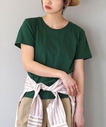 zootie（ズーティー）の「【汗が染みない！シンプルTシャツ】 汗しみない Tシャツ［スタンダード］ 汗染み防止 汗ジミ防止（Tシャツ/カットソー・レディース）」