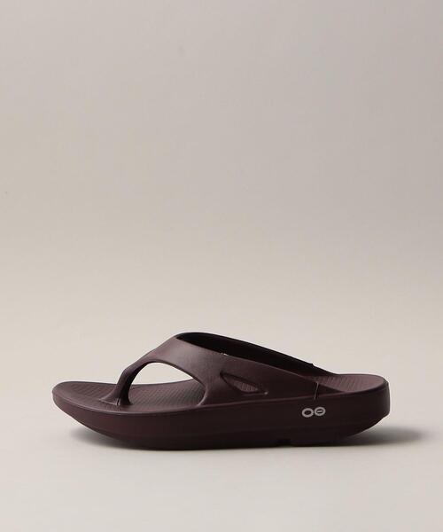 OOFOS(ウーフォス)の「<OOFOS(ウーフォス)>Ooriginal(サンダル・レディース・ワインレッド/ナチュラル/ライラック・8/7/6)」の10枚目の写真