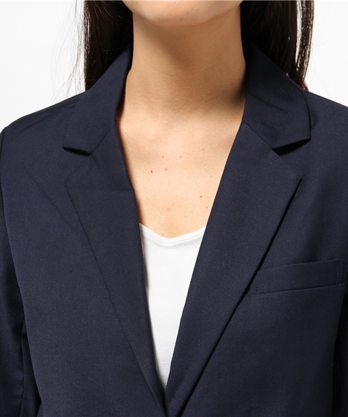 one after another NICE CLAUP（ワンアフターアナザーナイスクラップ）の「【non-no4月号掲載 ナイスクラップ】テーラードジャケット（テーラードジャケット・レディース・ベージュ/ネイビー/グレー・MEDIUM/LARGE）」の11枚目の写真