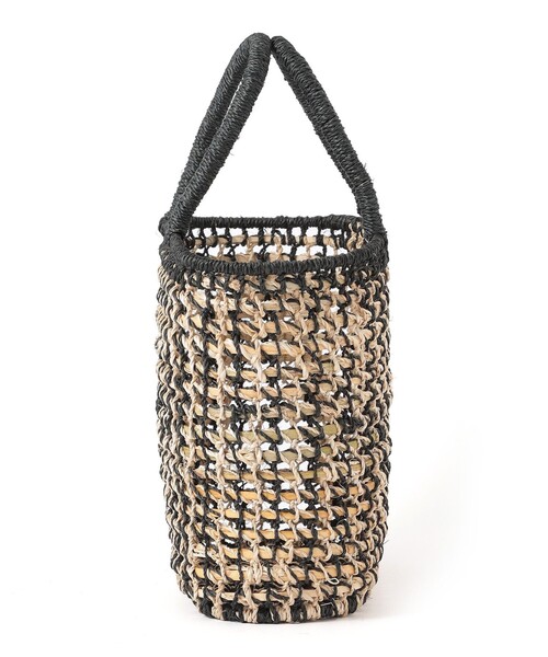 MACKINTOSH PHILOSOPHY（ﾏｯｷﾝﾄｯｼｭ ﾌｨﾛｿﾌｨｰ）の「GREY LABEL アバカバスケット（かごバッグ・レディース・ベージュ・FREE）」の3枚目の写真