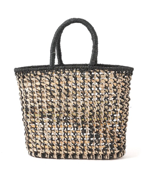 MACKINTOSH PHILOSOPHY（ﾏｯｷﾝﾄｯｼｭ ﾌｨﾛｿﾌｨｰ）の「GREY LABEL アバカバスケット（かごバッグ・レディース・ベージュ・FREE）」の2枚目の写真