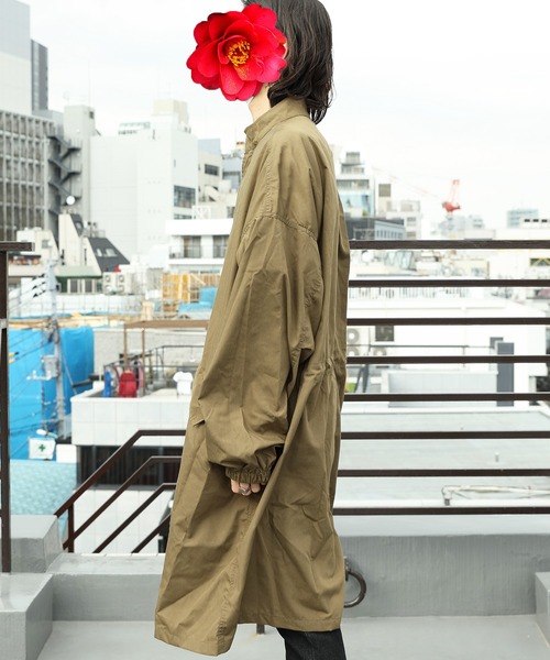 8(eight)(エイト)の「ブロードモッズコート(モッズコート・メンズ・オリーブ・MEDIUM/LARGE)」の2枚目の写真