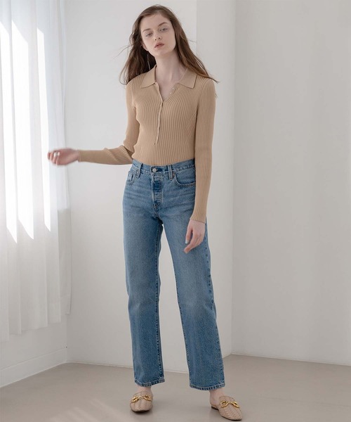 Levi's（リーバイス）の「90'S 501(R) DREW ME IN（デニムパンツ・レディース・ライトインディゴブルー・30inch/28inch/29inch/24inch/25inch/26inch/27inch/23inch）」の7枚目の写真