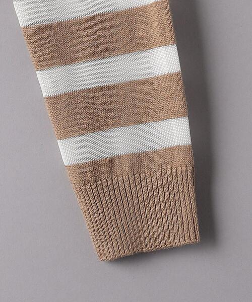 Gunn Johansson（グンヨハンソン）の「＜Gunn Johansson（グン ヨハンソン）＞ボーダー カーディガン（カーディガン/ボレロ・レディース・ケリー/ベージュ・FREE）」の15枚目の写真