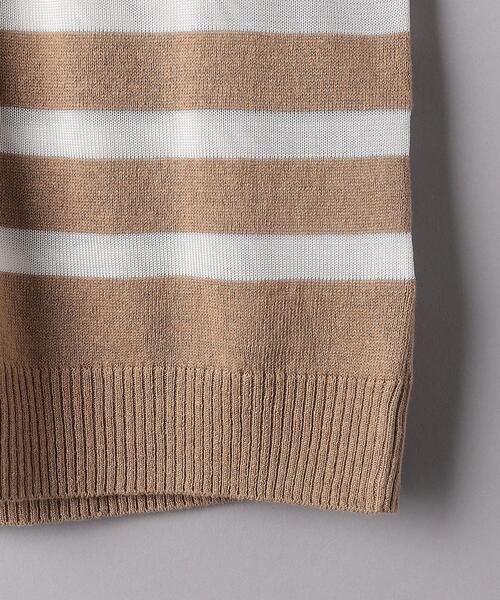 Gunn Johansson（グンヨハンソン）の「＜Gunn Johansson（グン ヨハンソン）＞ボーダー カーディガン（カーディガン/ボレロ・レディース・ケリー/ベージュ・FREE）」の10枚目の写真