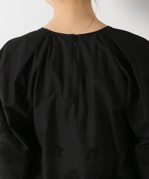 IENA - IENA Bouquet de L&#39;UNE プリーツシフォンブラウス　イエナ セール】【Bouquet de L'UNE/ブケ ドゥ リュンヌ】 別注プリーツ