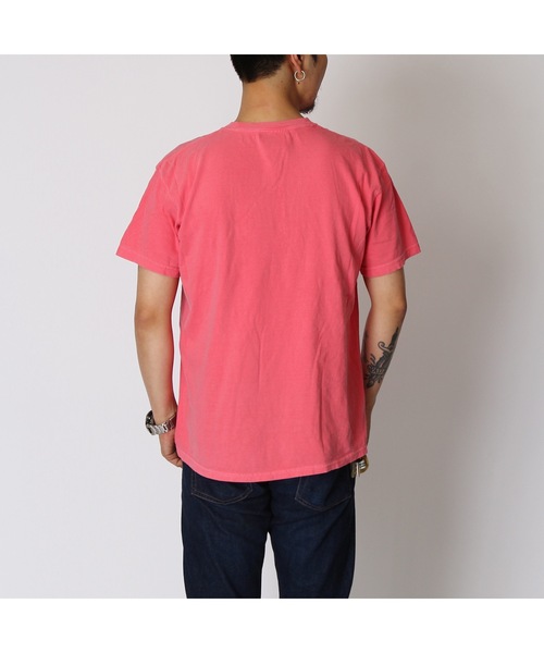 TMT（ティーエムティー）の「PIGMENT DYE S/SL TEE(TMT STANDARD)（Tシャツ/カットソー・メンズ・ホワイト/ブラック/チャコールグレー/ピンク/サンドベージュ/グリーン/パープル・MEDIUM/LARGE/X-LARGE）」の20枚目の写真