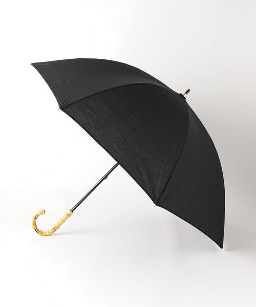 green label relaxing（グリーンレーベルリラクシング）の「バンブーハンドル 無地 日傘（長傘・レディース・ブラック/その他1/ベージュ・FREE）」の11枚目の写真