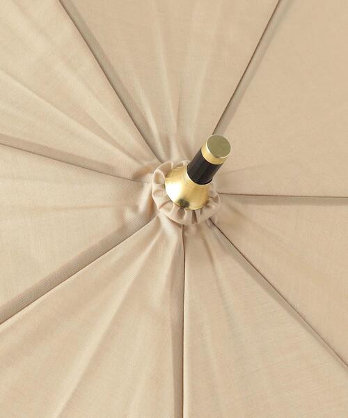 green label relaxing（グリーンレーベルリラクシング）の「バンブーハンドル 無地 日傘（長傘・レディース・ブラック/その他1/ベージュ・FREE）」の7枚目の写真