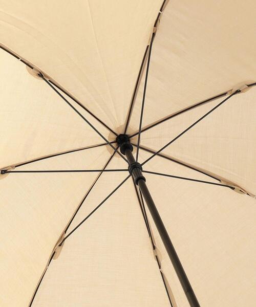 green label relaxing（グリーンレーベルリラクシング）の「バンブーハンドル 無地 日傘（長傘・レディース・ブラック/その他1/ベージュ・FREE）」の10枚目の写真