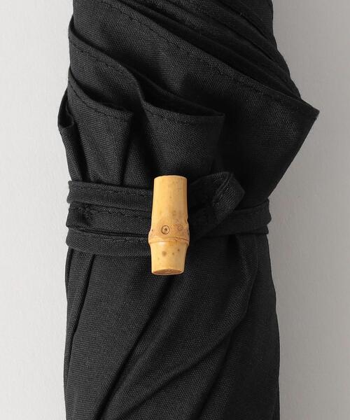 green label relaxing（グリーンレーベルリラクシング）の「バンブーハンドル 無地 日傘（長傘・レディース・ブラック/その他1/ベージュ・FREE）」の4枚目の写真