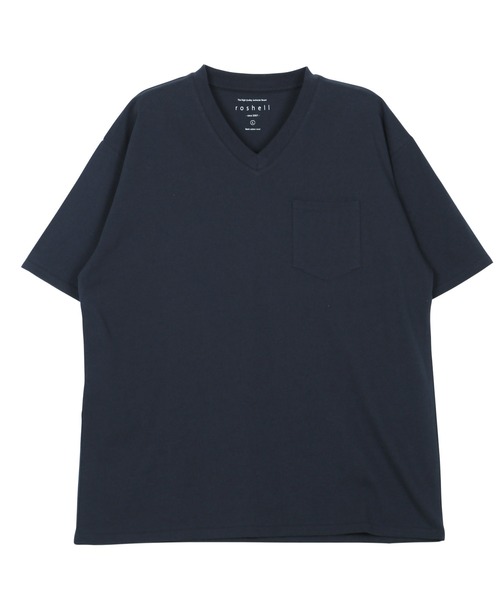 roshell(ロシェル)の「Vネック オーガビッツコットンポケTEE(Tシャツ/カットソー・メンズ・ホワイト系その他/グレー系その他/ブルー系その他/グリーン系その他2/ブルー系その他2/ブラック系その他/グリーン系その他/グレー系その他2・X-LARGE/MEDIUM/SMALL/LARGE)」の18枚目の写真