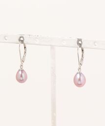 MUSES（ミューズ）の「/MUSES/オーバル淡水パールピアス  8～10mmパール（ピアス（両耳用））」
