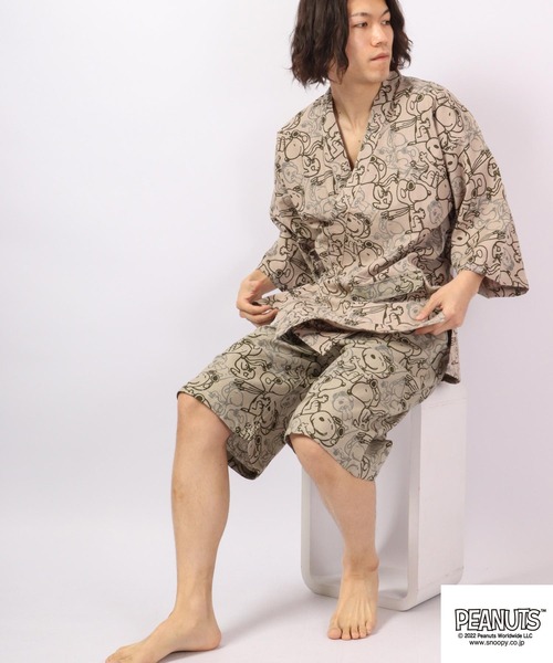 PEANUTS（ピーナッツ）の「PEANUTS スヌーピー 甚平（浴衣）」 - WEAR