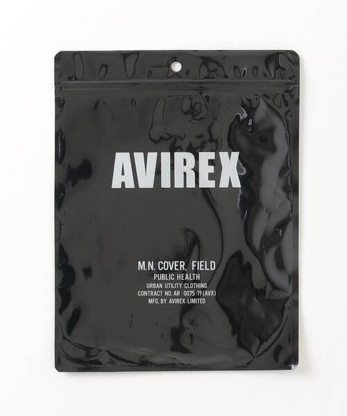 AVIREX（アヴィレックス）の「AVIREX 2P MASK/ 2ピースマスク（マスク・メンズ・ブラック/その他・L/S）」の2枚目の写真