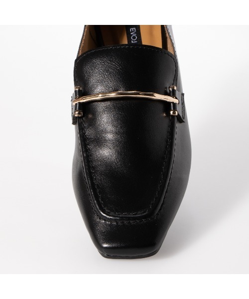 EVOL（イーボル）の「驚きの柔らかさで軽量【EVOL】スクエアソフトローファー IT9913（ローファー・レディース・ブラック/ブラック系その他/モカ/ダークベージュ/ブラウン系その他/アイボリー/ベージュ/シルバー/シルバーグレー・24.0cm/22.5cm/24.5cm/23.5cm/25.0cm/23.0cm/22.0cm）」の14枚目の写真