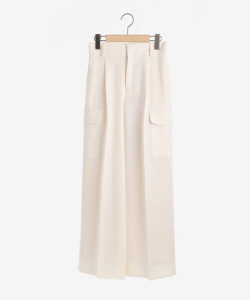 le.coeur blanc(ルクールブラン)の「ナチュラリーカーゴパンツ(カーゴパンツ・レディース・カーキオリーブ/オフホワイト・36/38)」の3枚目の写真