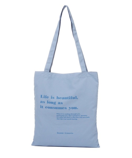 repipi armario（レピピ アルマリオ）の「カラートートBAG（トートバッグ・キッズ・ホワイト/グレー/ブラウン/グリーン/ピンク/ブルー・FREE）」の21枚目の写真