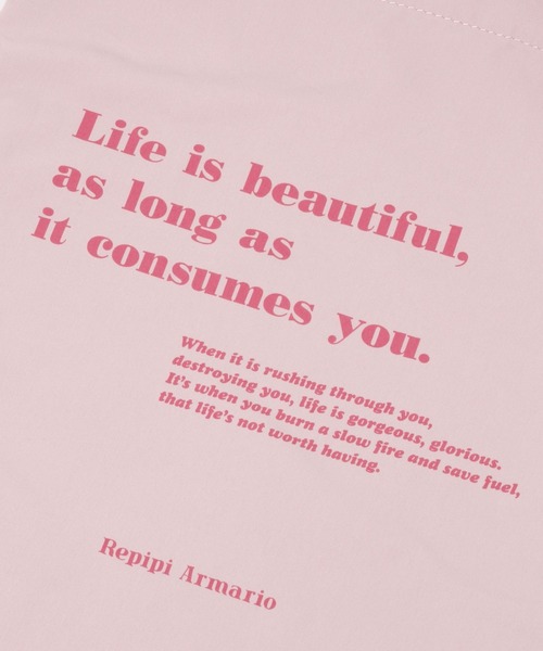 repipi armario（レピピ アルマリオ）の「カラートートBAG（トートバッグ・キッズ・ホワイト/グレー/ブラウン/グリーン/ピンク/ブルー・FREE）」の11枚目の写真