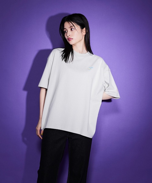 JUNRED(ジュンレッド)の「はらわたちゅん子プリントTシャツ(Tシャツ/カットソー・メンズ・グレー/ライトグレー/グレー系その他/チャコールグレー・M/L/S)」の9枚目の写真