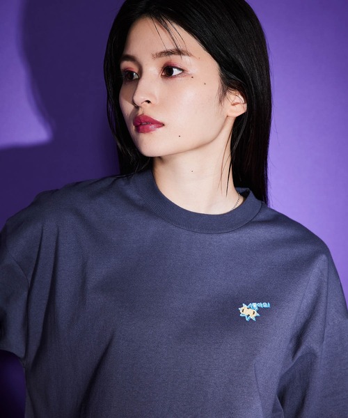JUNRED(ジュンレッド)の「はらわたちゅん子プリントTシャツ(Tシャツ/カットソー・メンズ・グレー/ライトグレー/グレー系その他/チャコールグレー・M/L/S)」の11枚目の写真
