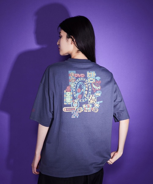 JUNRED(ジュンレッド)の「はらわたちゅん子プリントTシャツ(Tシャツ/カットソー・メンズ・グレー/ライトグレー/グレー系その他/チャコールグレー・M/L/S)」の12枚目の写真