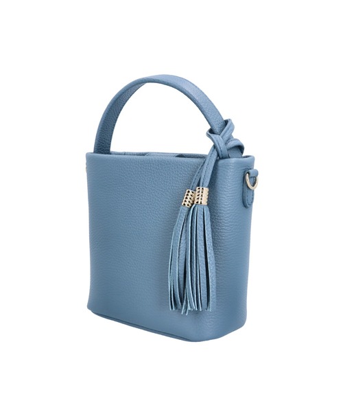 Atelier nuu（アトリエヌウ）の「Atelier nuu loopバケット（ショルダーバッグ・レディース・アイボリー/グレイッシュベージュ/スカイブルー/ピンクベージュ・FREE）」の18枚目の写真