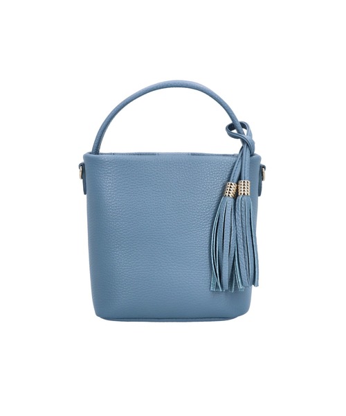 Atelier nuu（アトリエヌウ）の「Atelier nuu loopバケット（ショルダーバッグ・レディース・アイボリー/グレイッシュベージュ/スカイブルー/ピンクベージュ・FREE）」の7枚目の写真