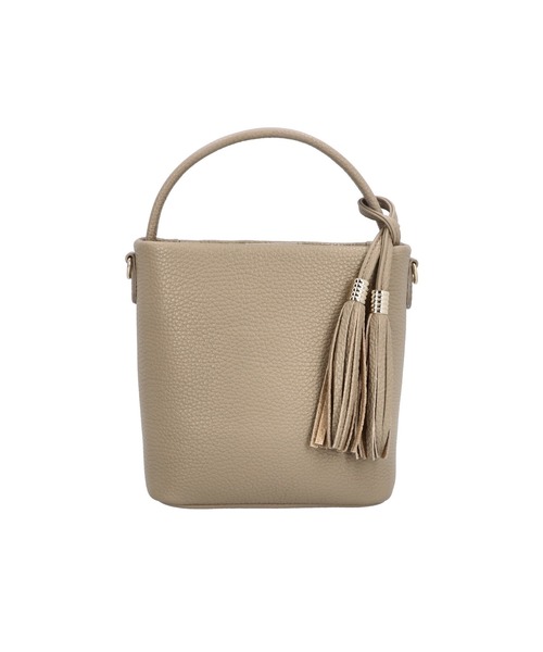 Atelier nuu（アトリエヌウ）の「Atelier nuu loopバケット（ショルダーバッグ・レディース・アイボリー/グレイッシュベージュ/スカイブルー/ピンクベージュ・FREE）」の19枚目の写真