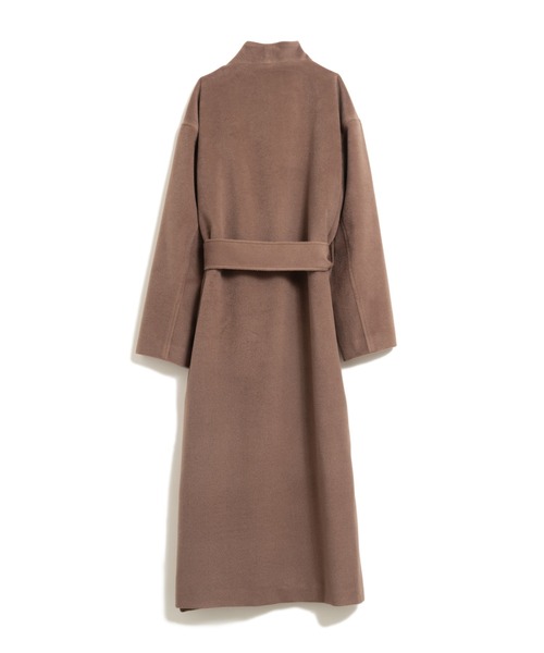 LAYMEE（レイミー）の「Parc long coat / パルクロングコート（その他アウター・レディース・モカ/ブラック・FREE）」の13枚目の写真