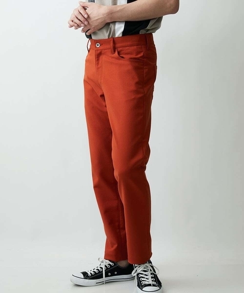 MK MICHEL KLEIN HOMME (エムケーミッシェルクランオム)の「5ポケットカラーパンツ(チノパンツ・メンズ・パープル/オレンジ/グリーン・SMALL/MEDIUM/LARGE/X-LARGE/50/46)」の5枚目の写真