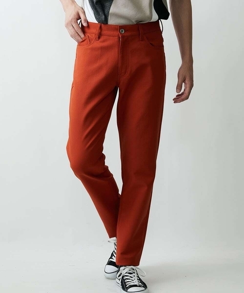 MK MICHEL KLEIN HOMME (エムケーミッシェルクランオム)の「5ポケットカラーパンツ(チノパンツ・メンズ・パープル/オレンジ/グリーン・SMALL/MEDIUM/LARGE/X-LARGE/50/46)」の6枚目の写真