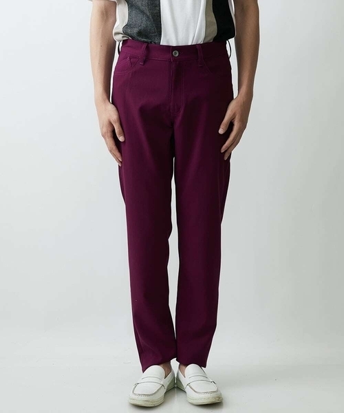 MK MICHEL KLEIN HOMME (エムケーミッシェルクランオム)の「5ポケットカラーパンツ(チノパンツ・メンズ・パープル/オレンジ/グリーン・SMALL/MEDIUM/LARGE/X-LARGE/50/46)」の19枚目の写真