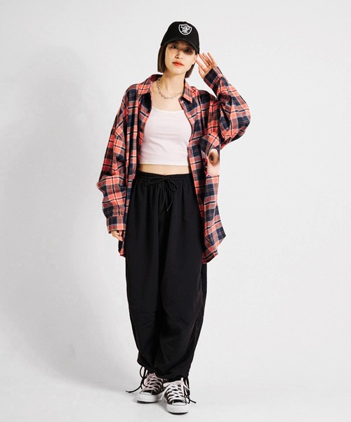 GALLIS ADDICTION（ガリスアディクション）の「GA CHECK-PHOTO L/S SHIRTS（シャツ/ブラウス・メンズ・グリーン/オレンジ・FREE）」の16枚目の写真