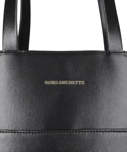 MIRO AMURETTE（ミロアミュレット）の「multi leather tote bag（トートバッグ・レディース・ブラック・FREE）」の12枚目の写真