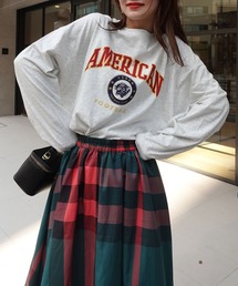CORNERS | AMERICANカレッジロンT(Tシャツ/カットソー)